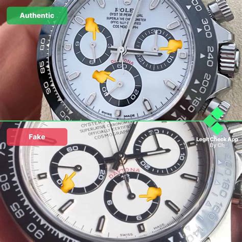 rolex daytona replica vs original|faux rolex watches for sale.